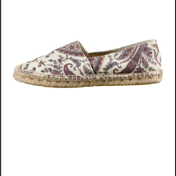 Isabel Marant Shoes - ISABEL MARANT Paisley Floral Espadrilles Flats
